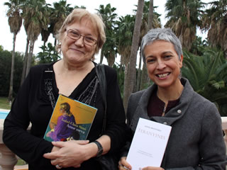 Les autores valencianes Isabel-Clara Simó i Anna Montero a Gandia