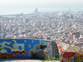 Barcelona, des del Turó de la Rovir